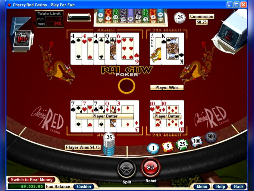 $2805 No deposit bonus at Cashpoint Casino