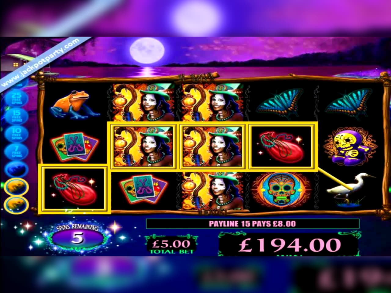 99 Free spins at William Hill Casino