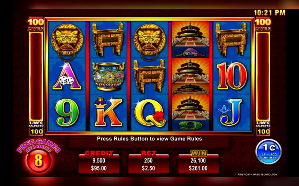 265 free spins no deposit at Euro Palace Casino