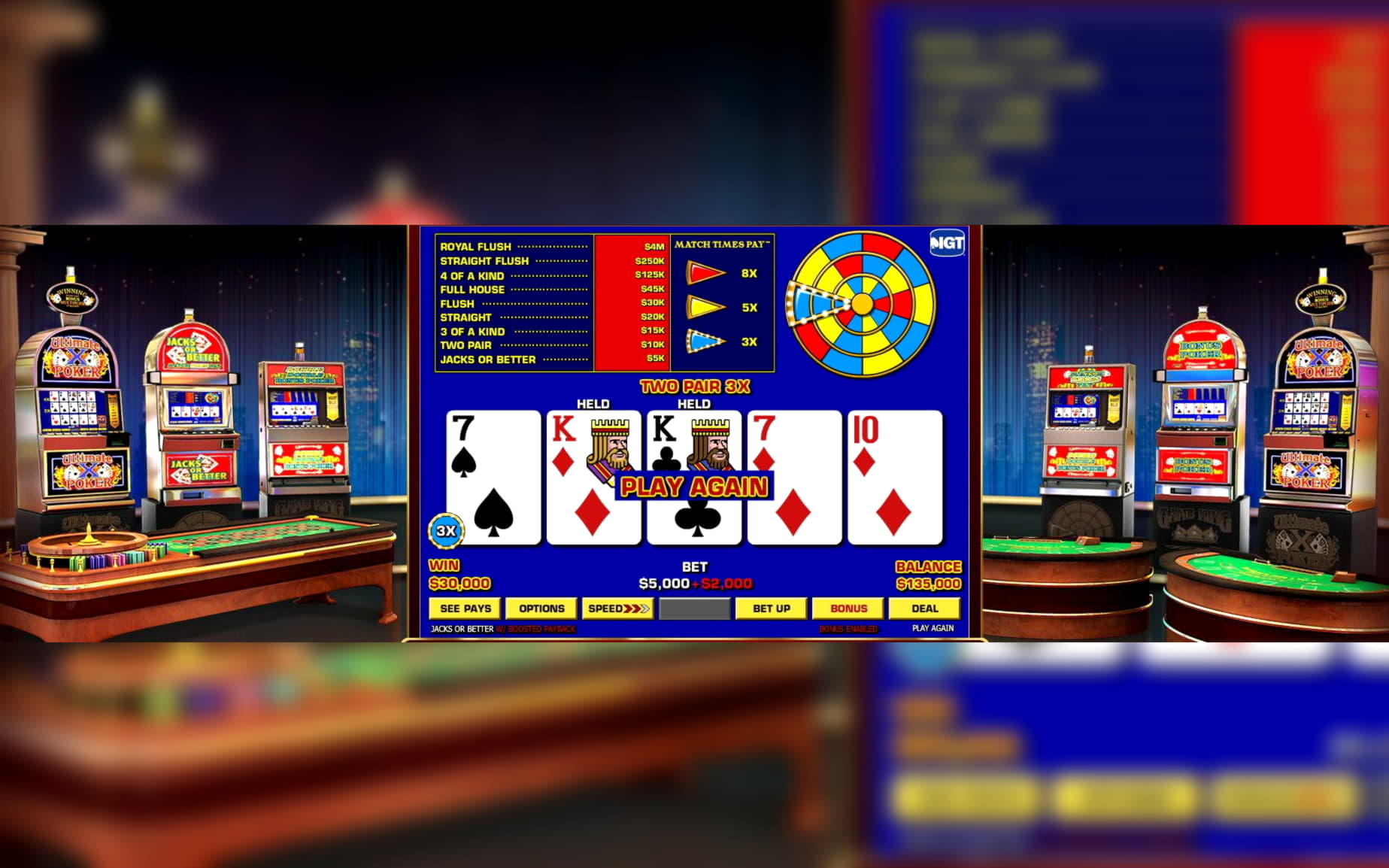111 free spins no deposit casino at Seven Cherries Casino