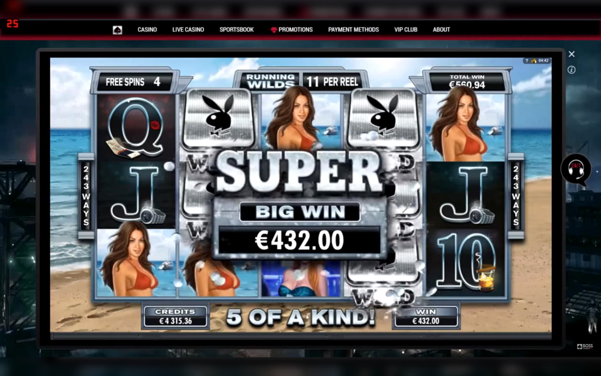 £2225 No deposit casino bonus at Omni Casino
