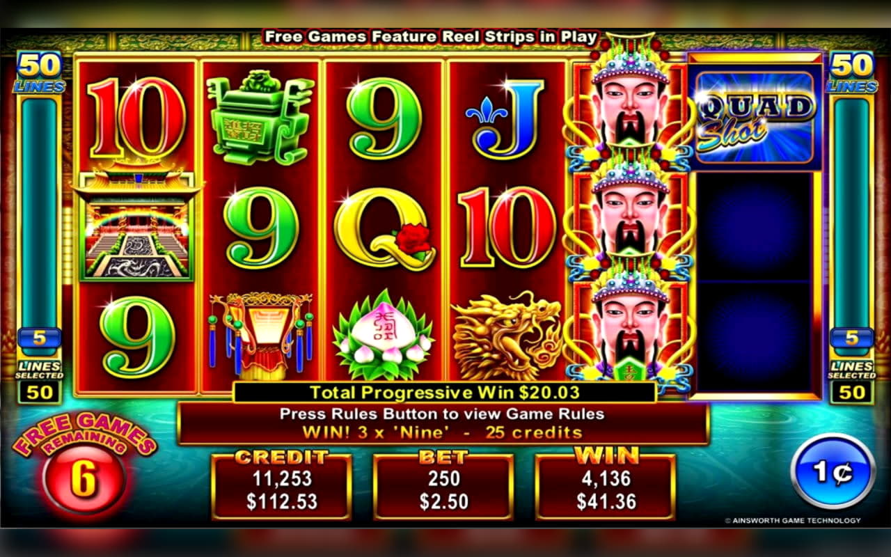 65 free spins at La Fiesta Casino