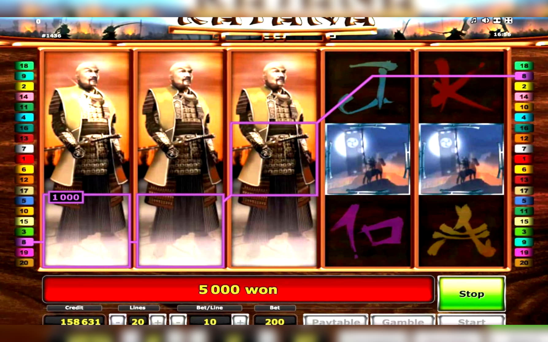 215 free casino spins at Euro Palace Casino