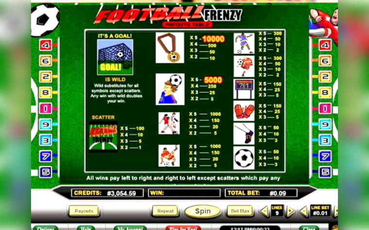 275 free casino spins at Bet At Home Casino