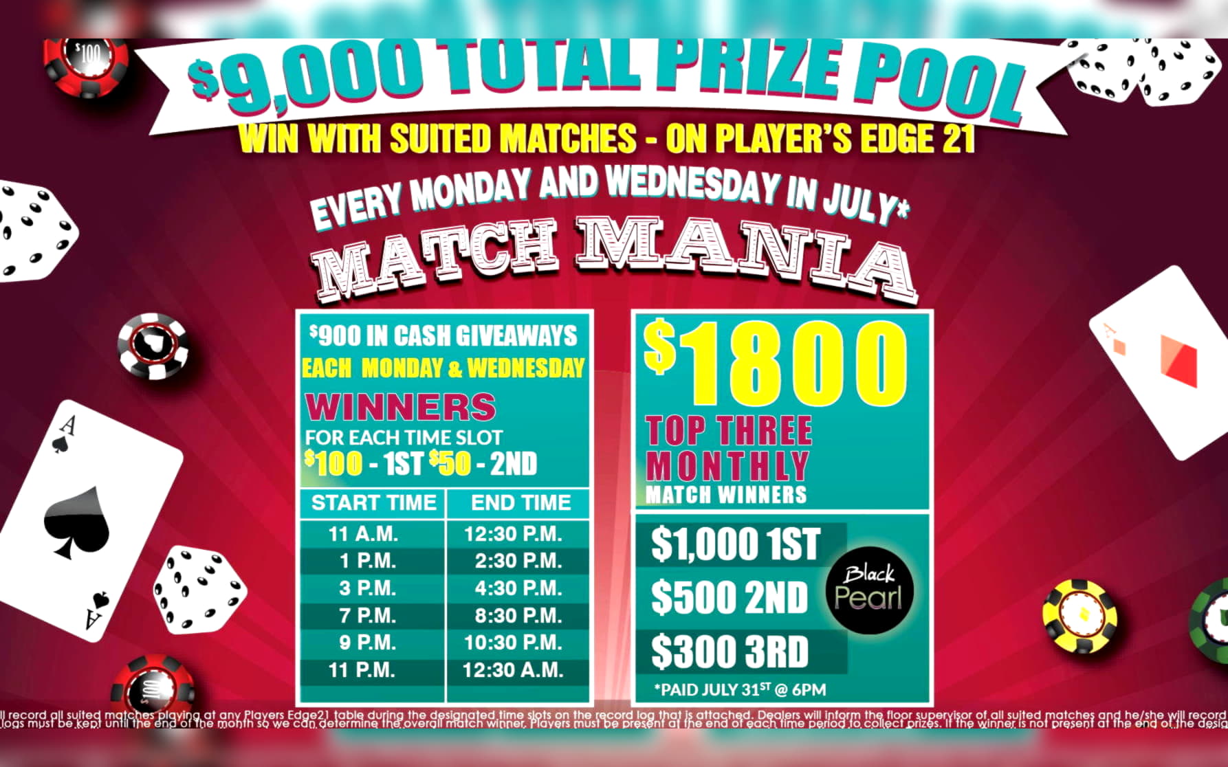 $390 Casino tournaments freeroll at Karamba Casino