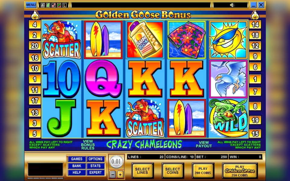120 Free Casino Spins at Gamebookers Casino