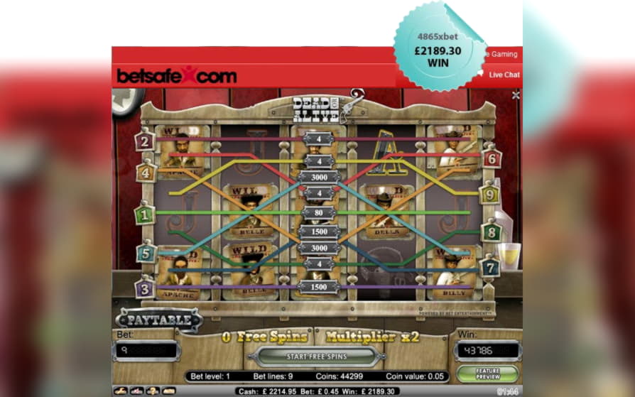 255 Trial Spins at Spin Palace Casino