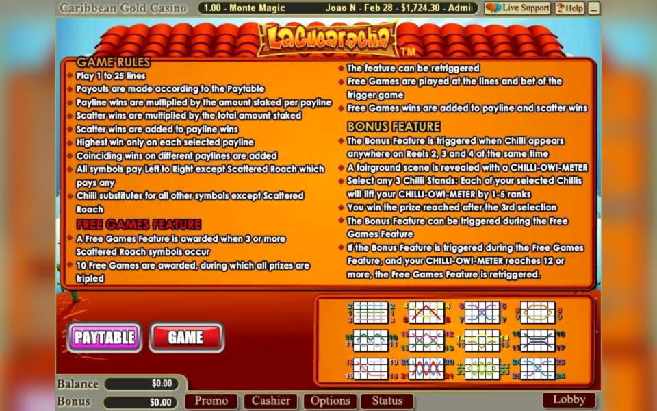 £95 Casino tournaments freeroll at Spin Palace Casino
