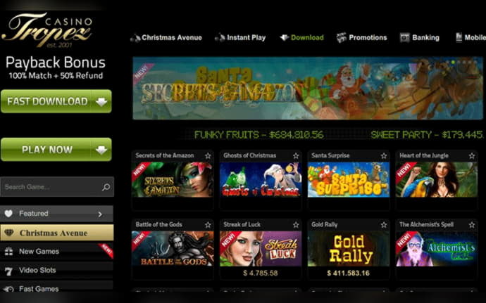 EUR 415 Daily freeroll slot tournament at Euro Palace Casino