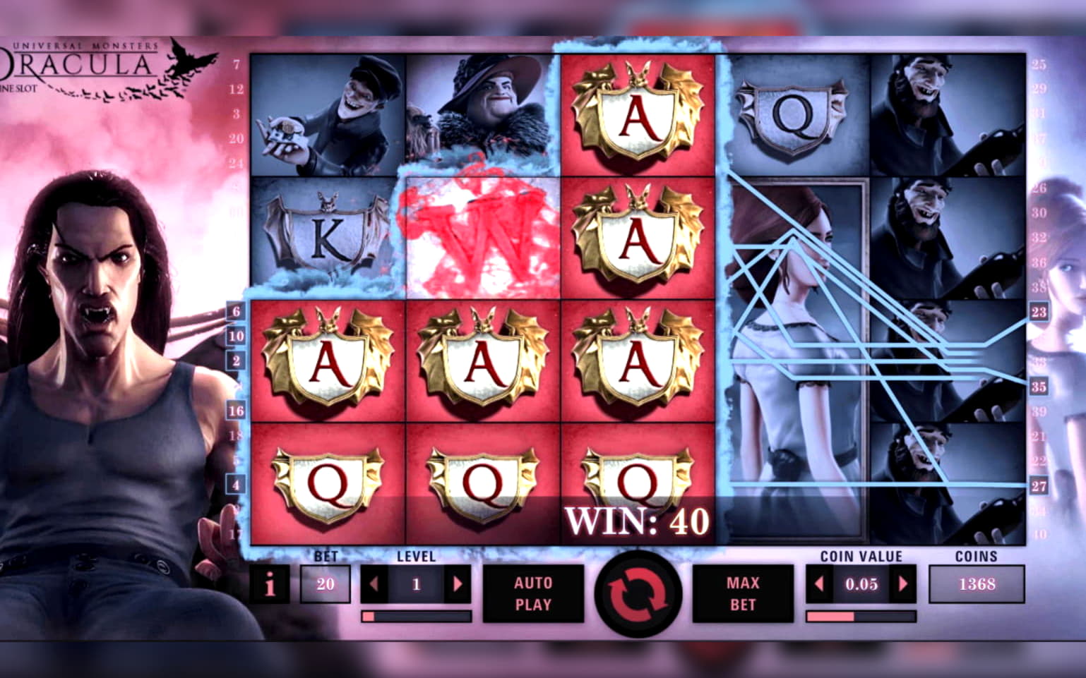 EUR 815 no deposit at Casino Action