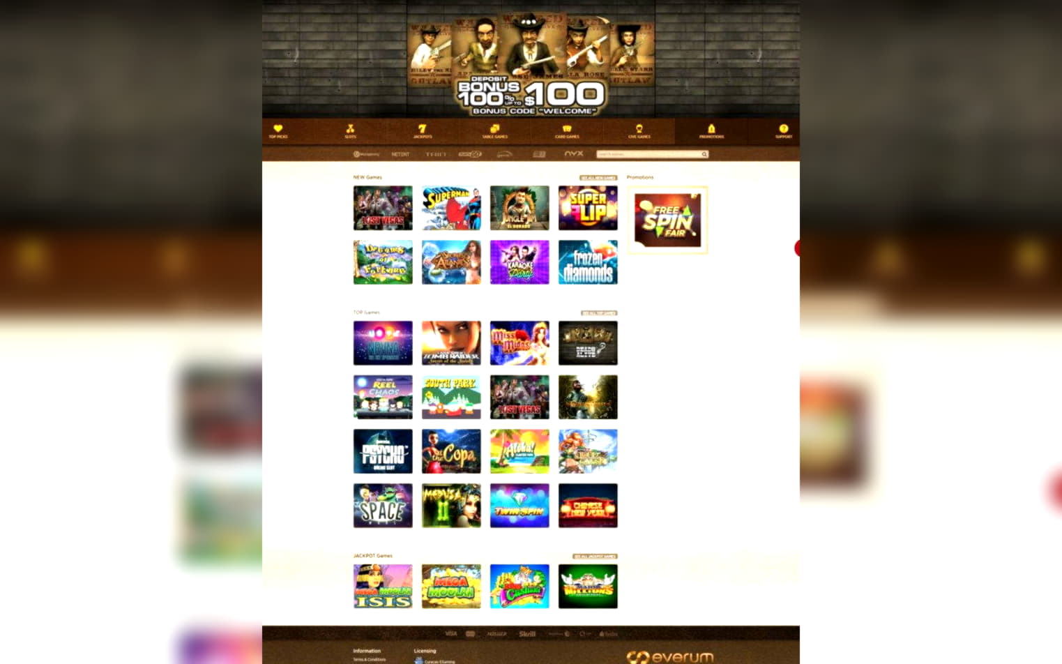 ﻿$2960 No deposit casino bonus at Omni Casino