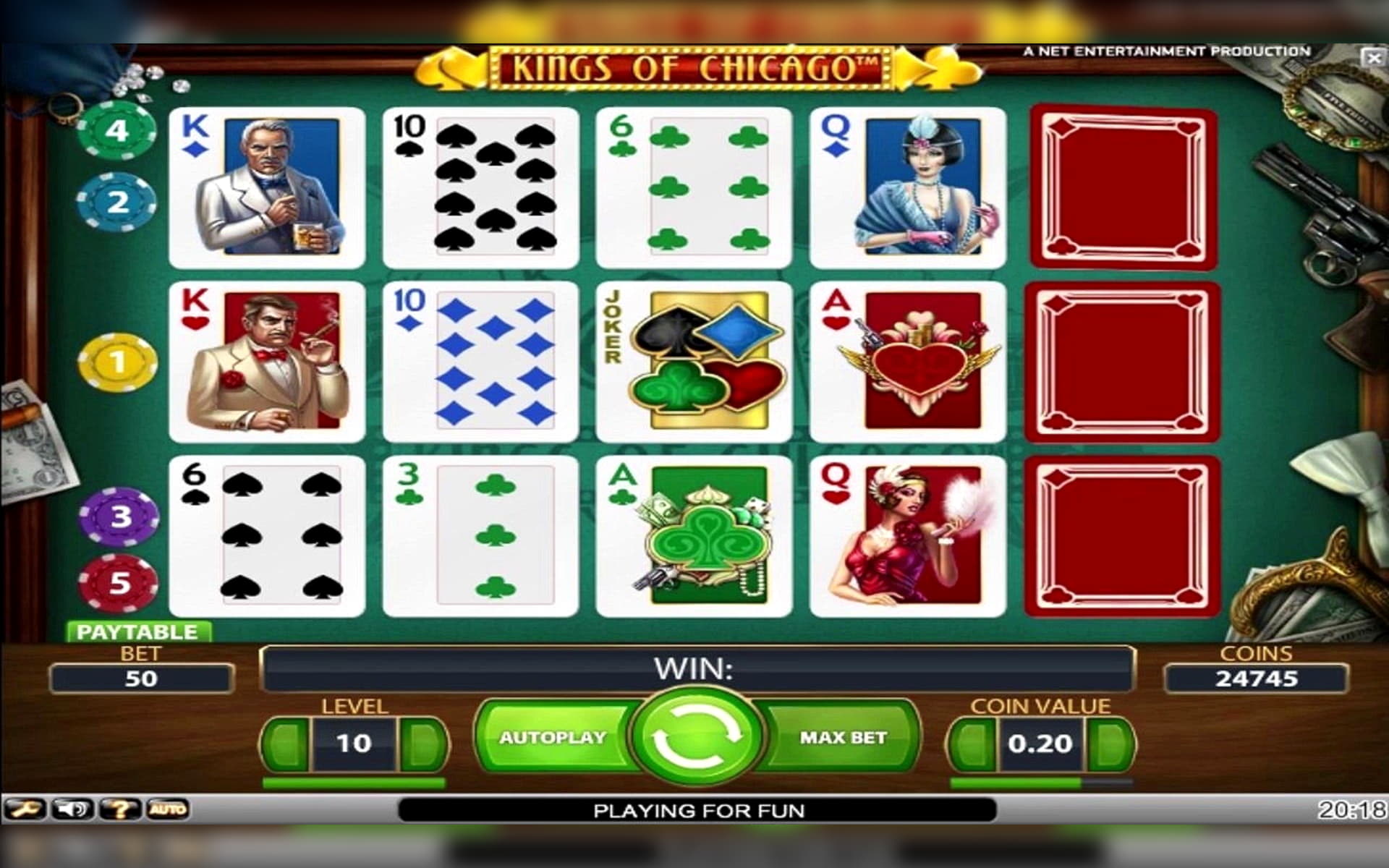 290 free spins at Euro Palace Casino
