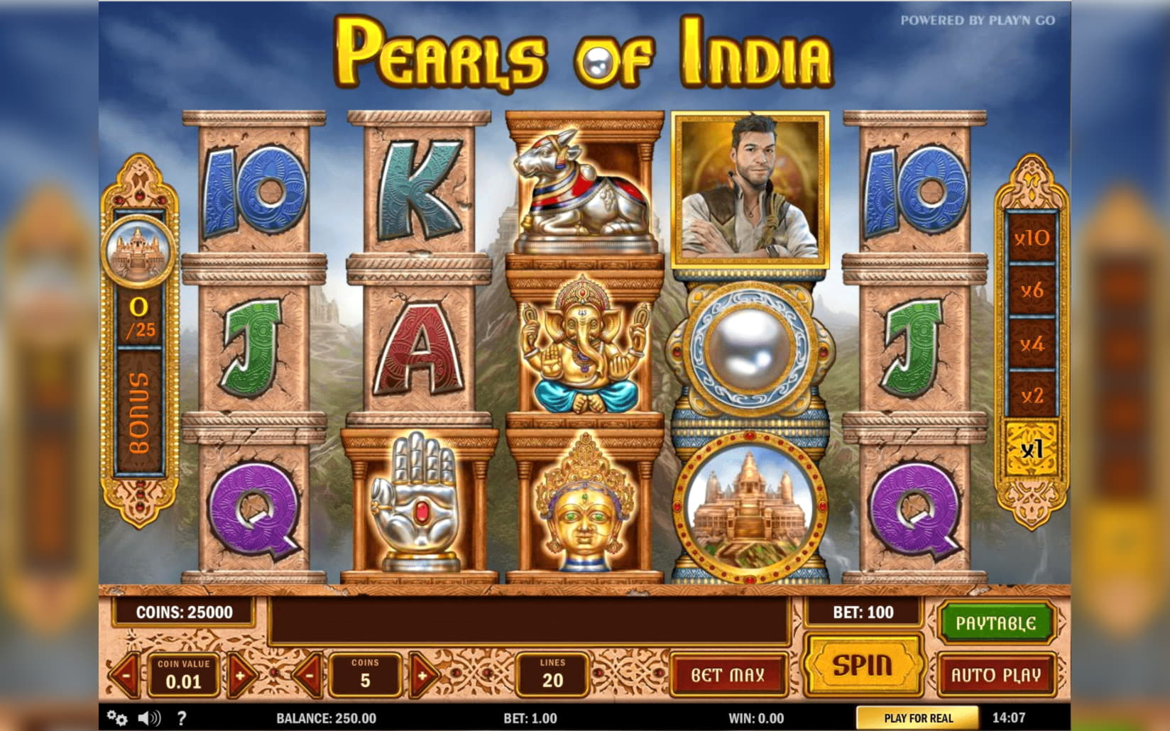 £1010 NO DEPOSIT at Platinum Play Casino