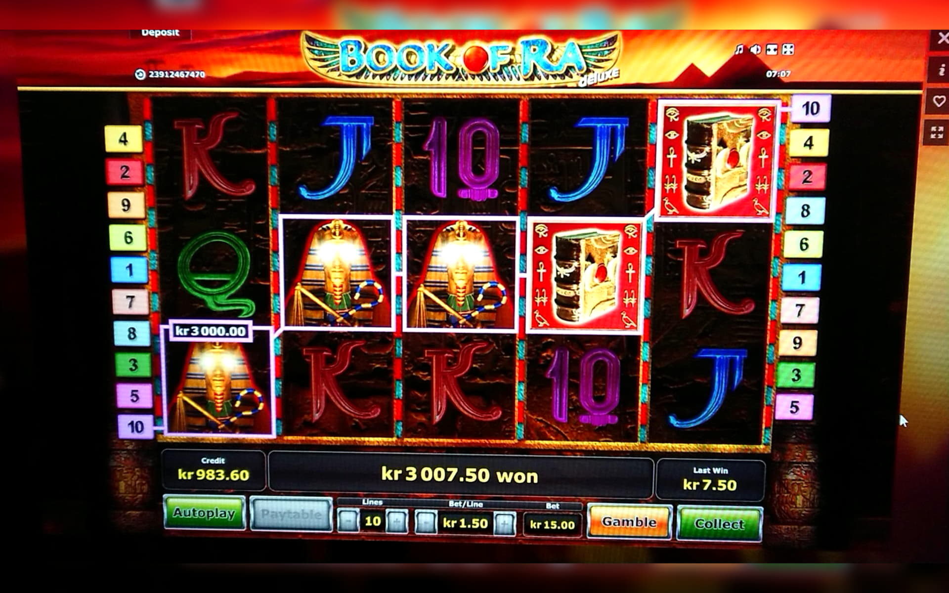 210 Free spins at Bet At Home Casino