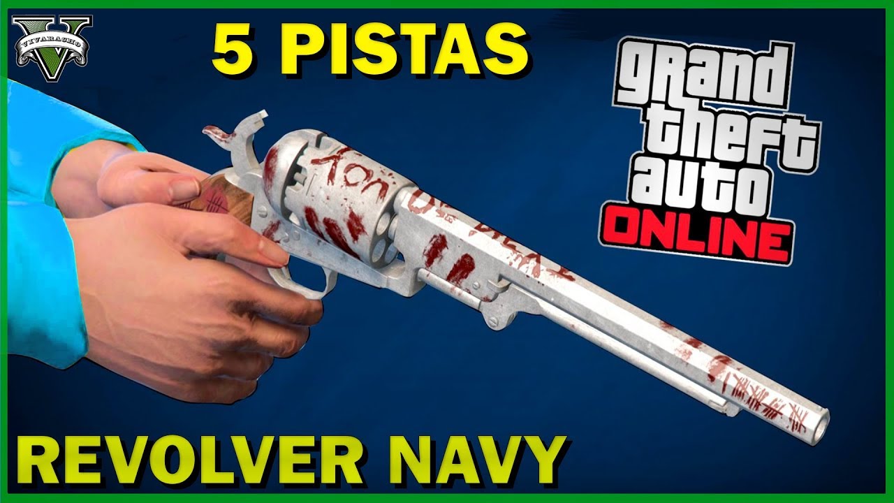 COMO CONSEGUIR REVOLVER NAVY CON 5 Pistas Y GANAR 275 MIL DOLARES GTA V ONLINE