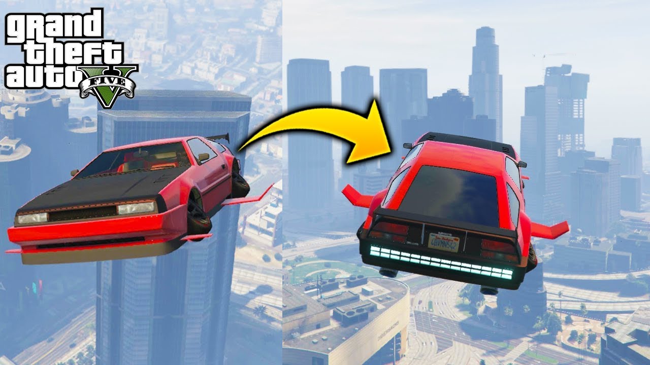 Comprando Y Jugando con el Auto Volador Deluxo de GTA 5 DLC Fin del Mundo