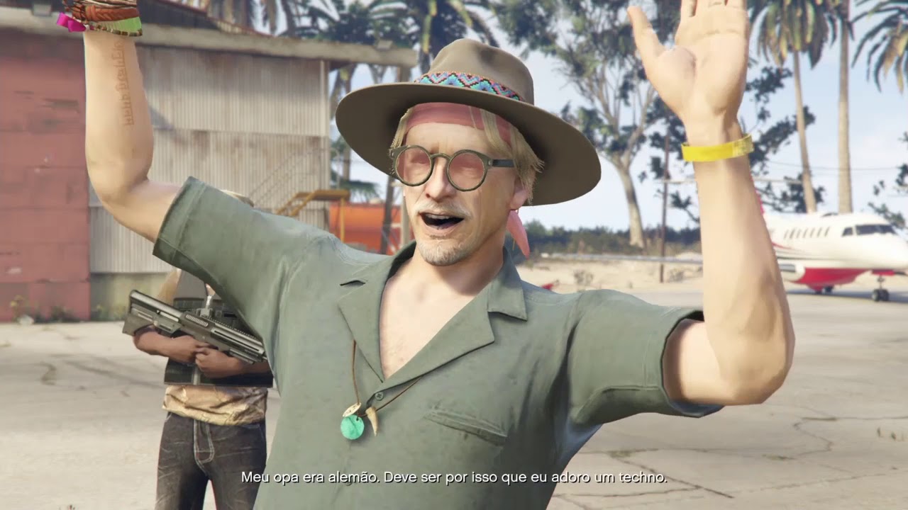 Fazendo a primeira missão do submarino/GTA 5 online
