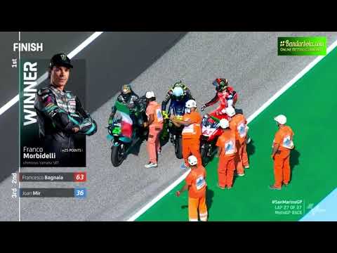 Franco Morbidelli juara MotoGP San Marino 2020