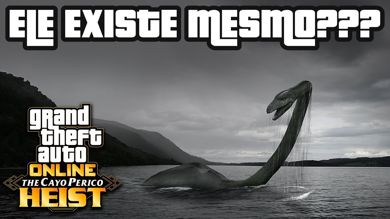 GTA V - Encontraram o monstro do lago Ness no jogo!!!