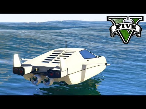 GTA V Online: O CARRO SUBMARINO que ANDA NA ÁGUA!!! (DLC The Doomsday Heist)