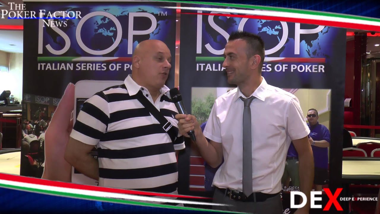 ISOP DEX SUMMER SAN MARINO - Chip Leader Final Table Walter Coan
