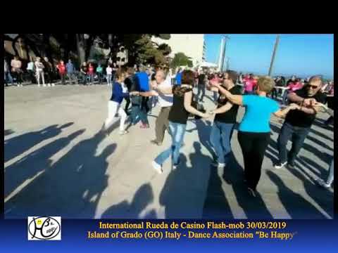 International Rueda de Casino Multi Flashmob 30/03/2019 Grado (GO) Italy- Associazione Be Happy