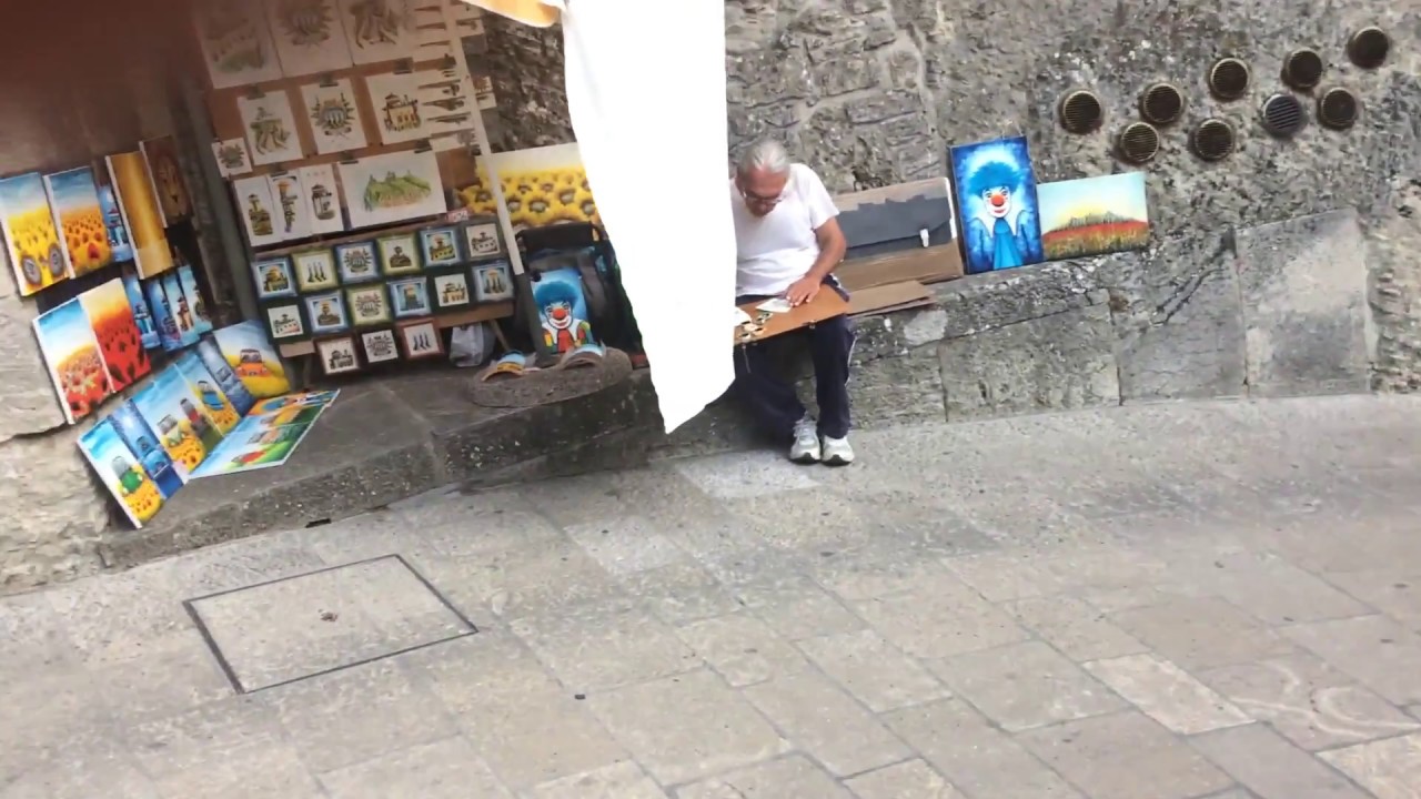 Walk to San Marino Guaita Castle part 5