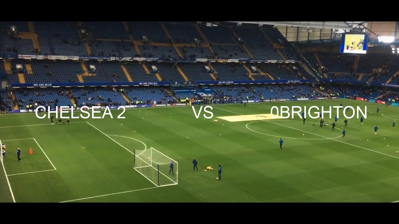 chelsea vs Brighton  vlog 2-0 26-12-2017 (HD)