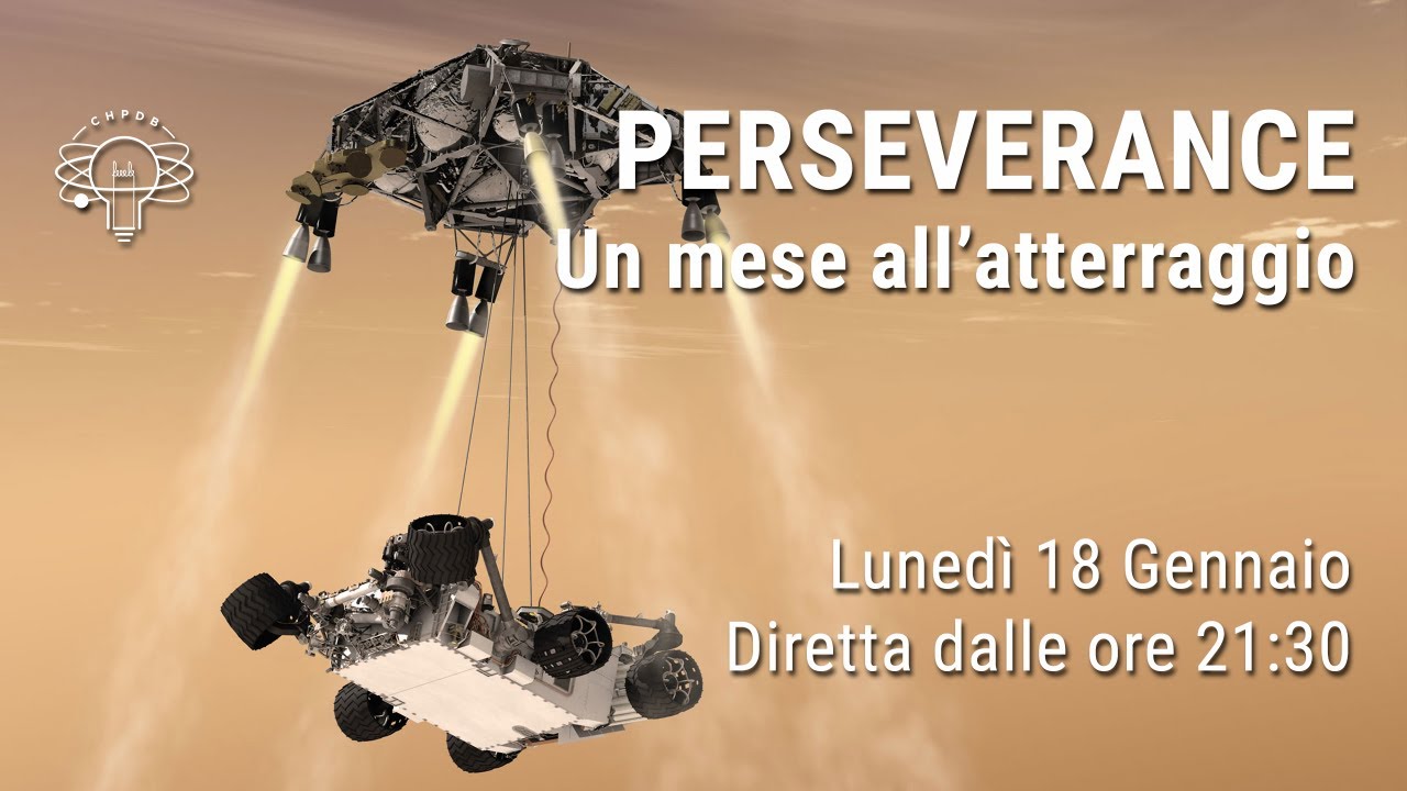 CHPDB Live! - Perseverance: un mese all'atterraggio!