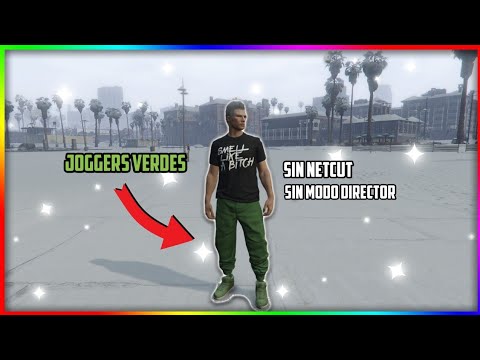 COMO CONSEGUIR LOS JOGGERS VERDES/SIN MODO DIRECTOR EN GTA 5 ONLINE EN (XBOX ONE Y PS4)