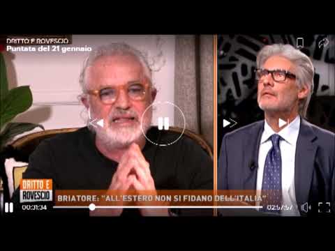 Flavio Briatore risentito per le parole del prof. Monti (opinion maker)
