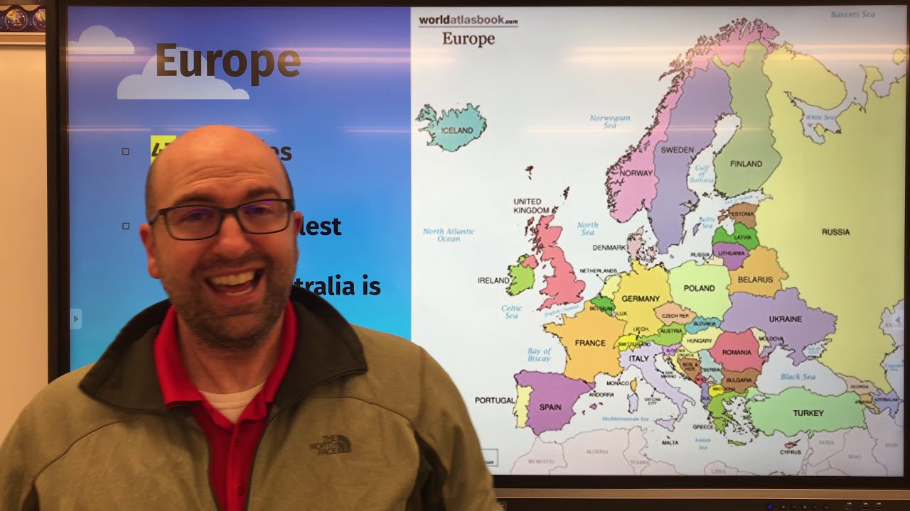 Geography Lesson 4.1- Political Geography of Europe