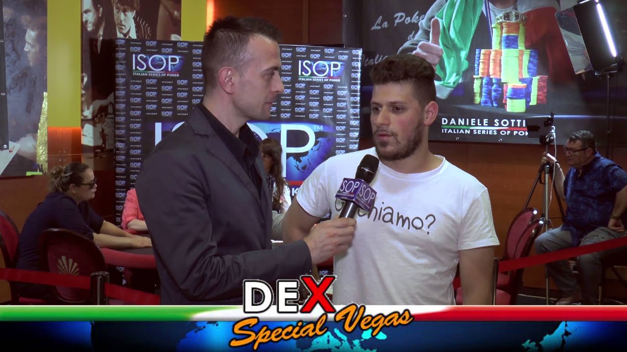ISOP DEX SPECIAL VEGAS - Int. Giacomo Spataro capitano dell'Italian Poker Team