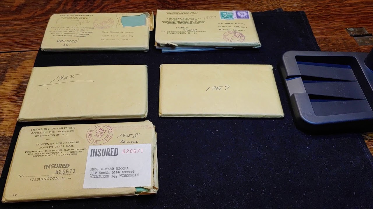 NGC Submission Of Some Awesome Toned 1950's Mint Set Coins!