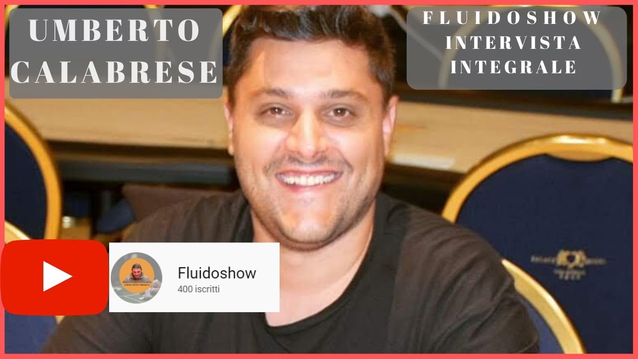 POKER ITALIANO UMBERTO CALABRESE  ITALIAN POKER OPEN RUNNER UP