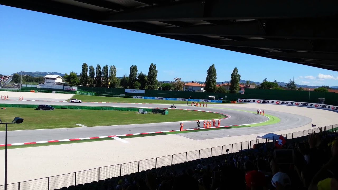 Valentino Rossi Misano 2014. Giro d'onore! MotoGP
