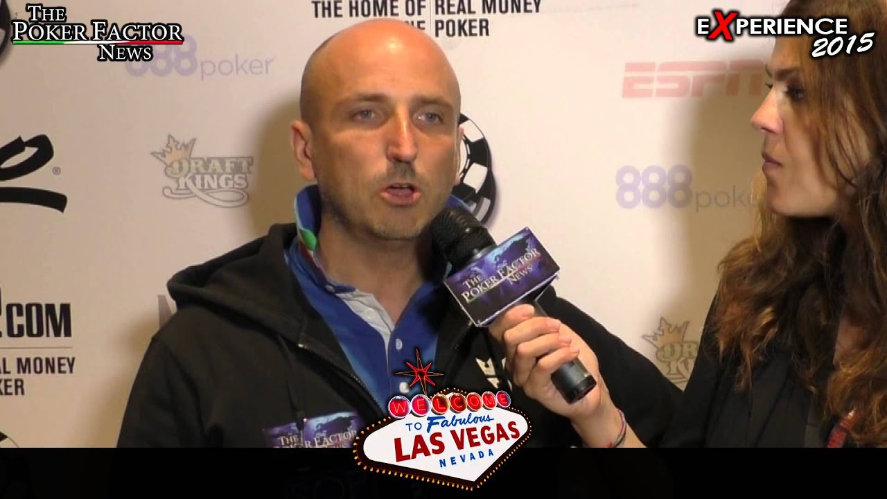 Vegas 2015 -  int David BRAVIN Italian poker team