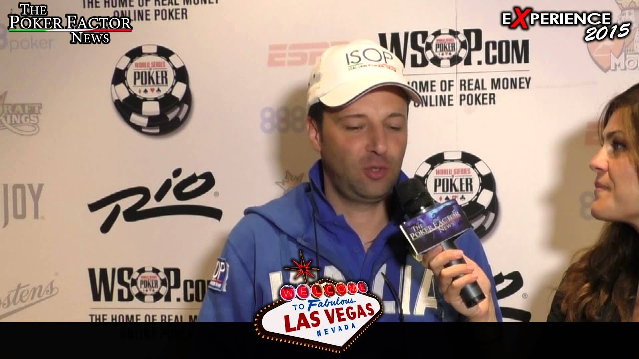 Vegas 2015 -  int Nicola GIBERTO Italian poker team