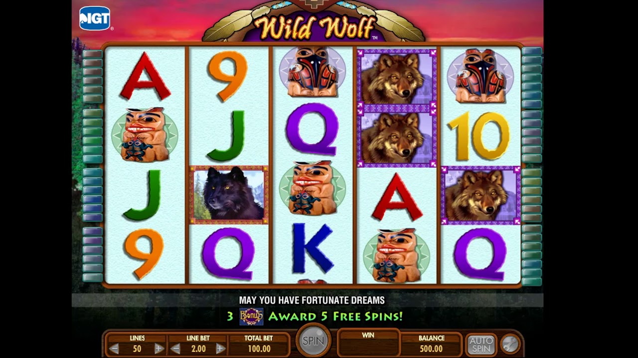 Wild Wolf Slot Machine - Top Online Casinos for USA Players 2018
