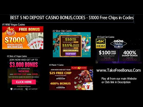 ★★TOP 5 No Deposit Bonus Casinos for 2020★★