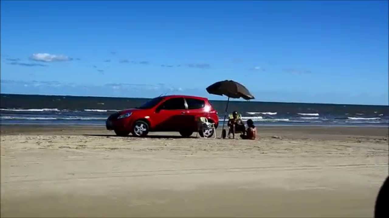 DRIVING IN BRAZIL: Praia Cassino (250 km beach)