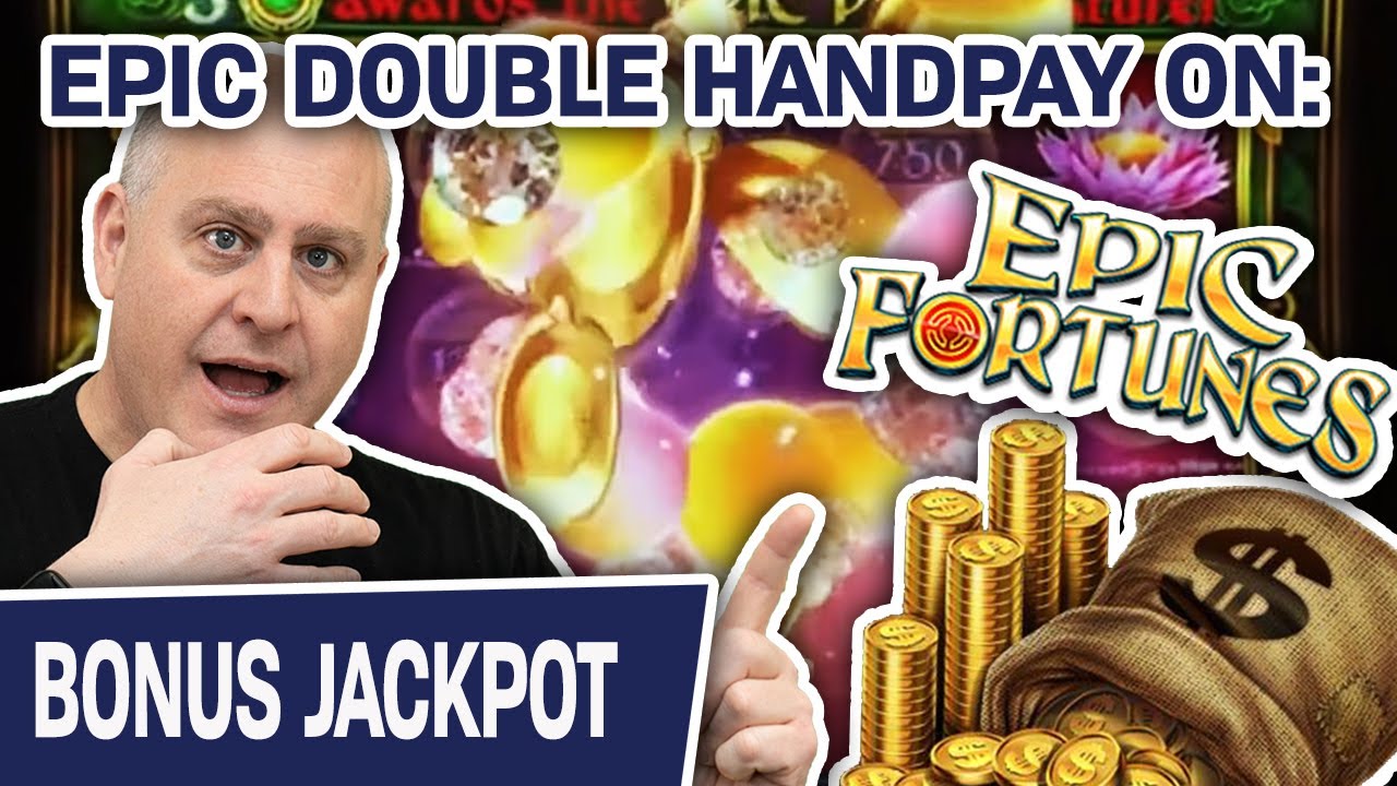 ? EPIC Double Handpay Playing EPIC Fortunes Slots ? $50 Spins at The Lodge Casino