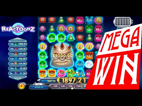 EPIC WIN on Reactoonz slot machine | Best wins of the week casino