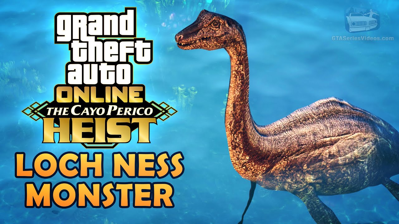 GTA Online Easter Egg - The Loch Ness Monster [The Cayo Perico Heist]