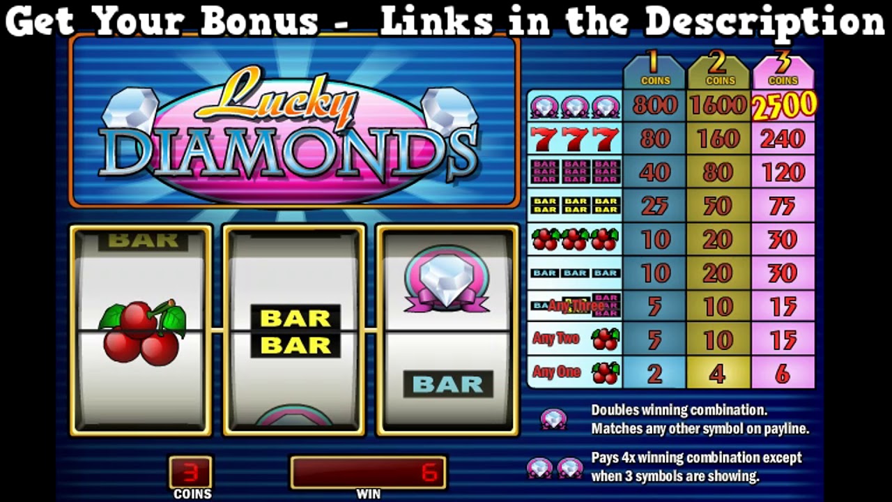 Lucky Diamonds Online Slot - Trusted USA Online Casinos - Best Casino Bonuses