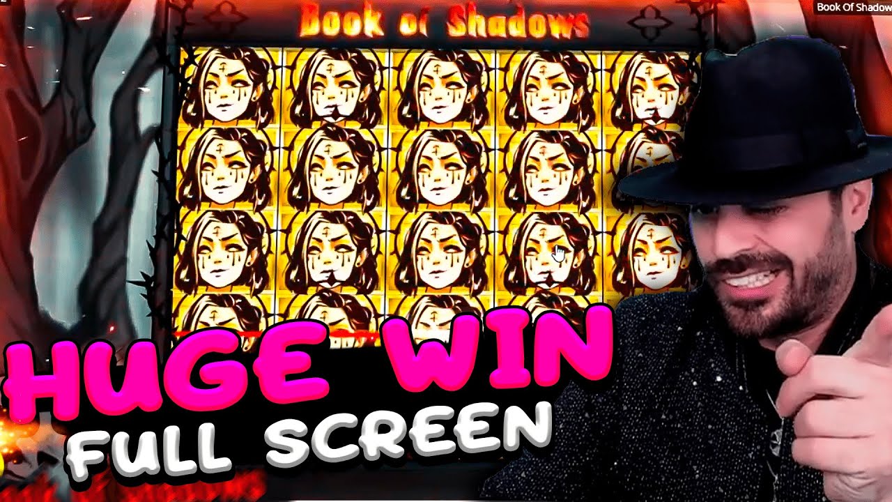 NEW HUGE WIN on Book of Shadows Slot (Nolimit City) - Casino Slots Big Wins