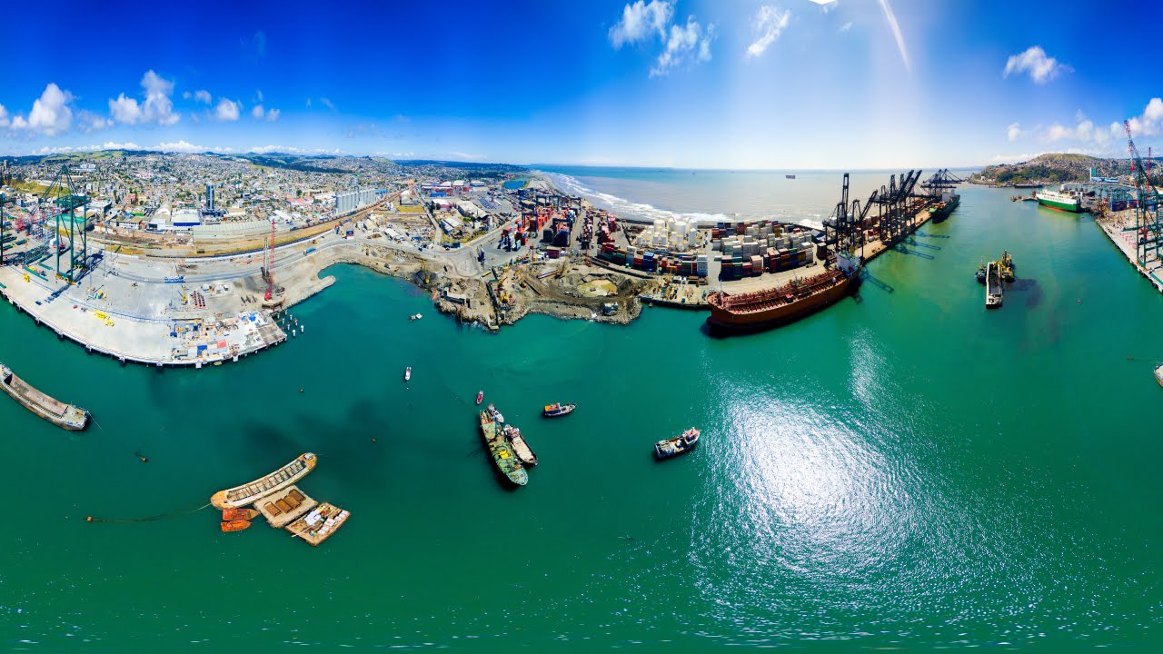 Panorama 360º del Puerto de San Antonio