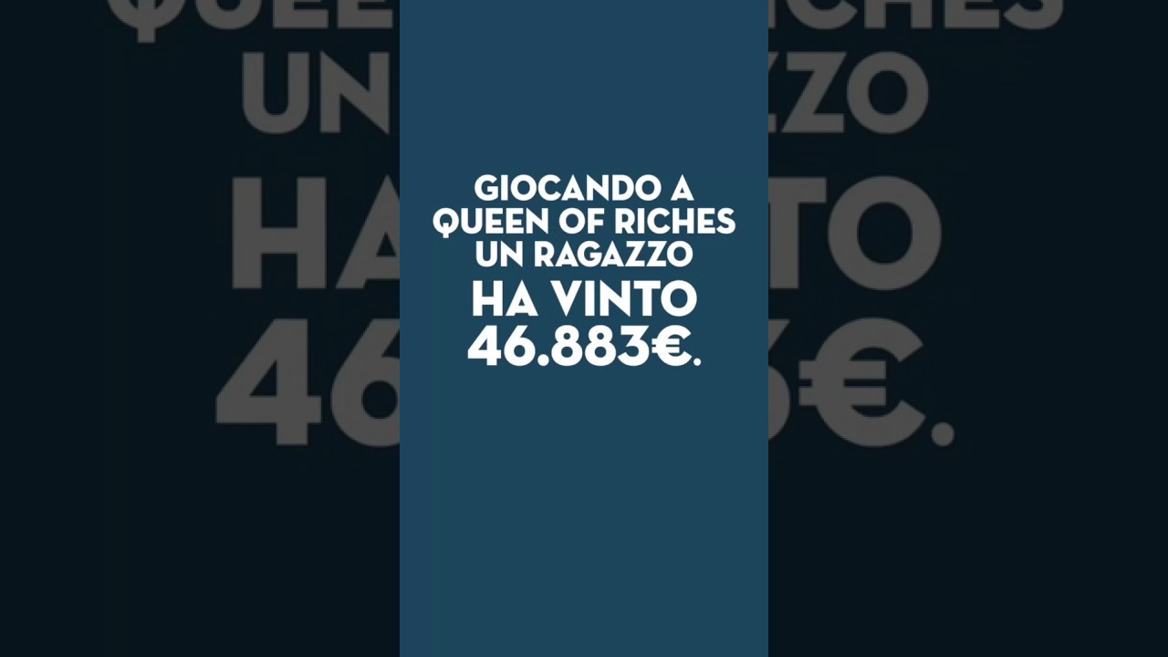 Slot Machine - Mega Vincita di 46.883€ a Queen of Riches su StarCasinò ??