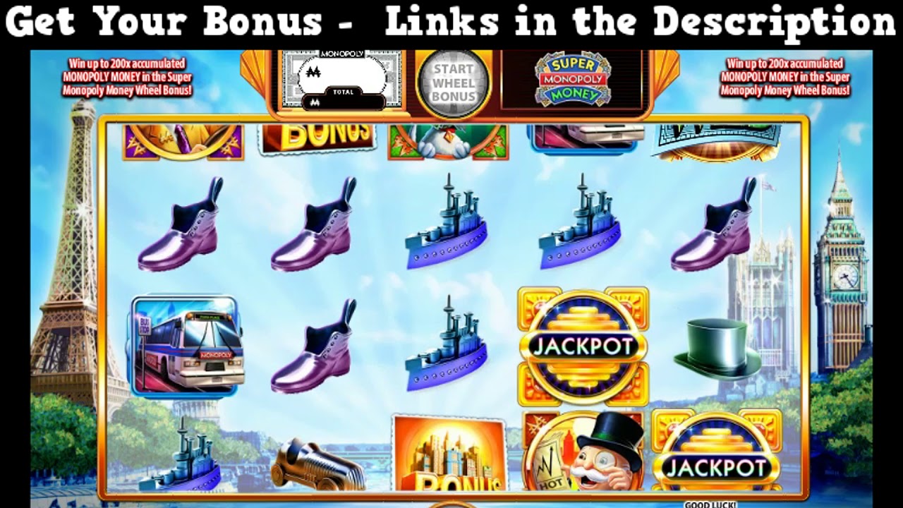 Super Monopoly Money Slot Game Online - USA Online Casinos with the best Welcome Bonuses