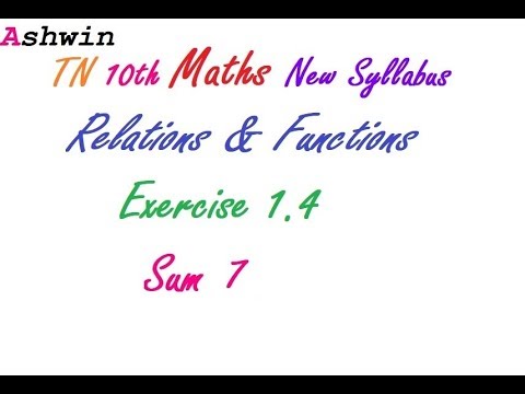 TN 10th Maths New syllabus Execrise 1.4 Sum 7